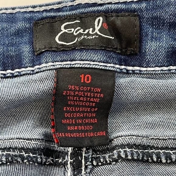 Earl Jeans cross embroidered crops - Picture 8 of 11